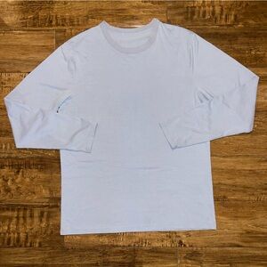 Gently Used Lululemon Men’s Light Blue Fundamental T Shirt. Size L